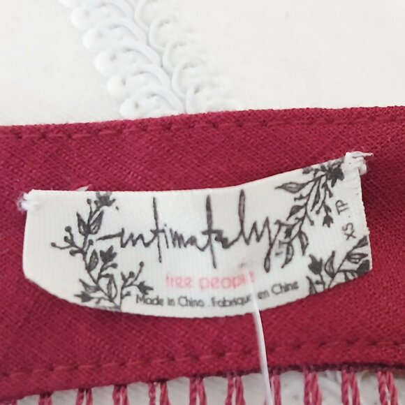 NWT Free People Intimately Free Dylan Bodycon Wrap Mini Dress Size XS - Picture 11 of 13